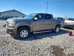 Salvage trucks for sale at Pekin, IL auction: 2015 Chevrolet Colorado LT