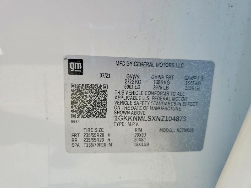 2022 GMC Acadia slt