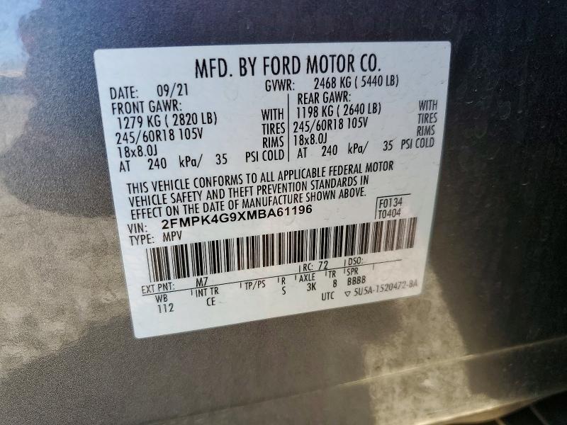 2021 Ford Edge se