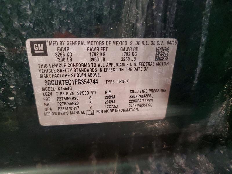 2015 Chevrolet Silverado K1500 High Country