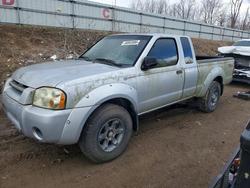Salvage trucks for sale at Davison, MI auction: 2004 Nissan Frontier XE-V6 Desert Runner