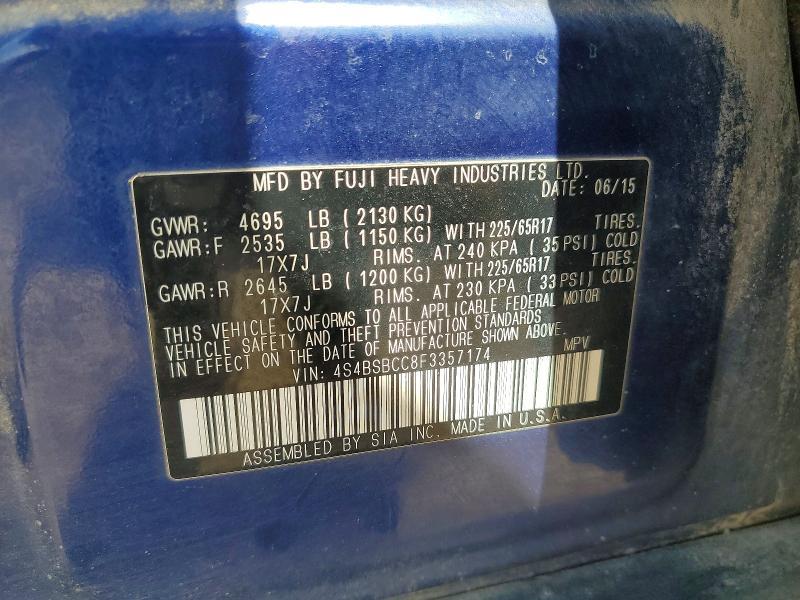 2015 Subaru Outback 2.5i Premium