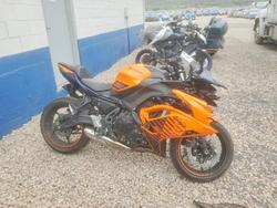 Salvage motorcycles for sale at Farr West, UT auction: 2025 Kawasaki EX650 P