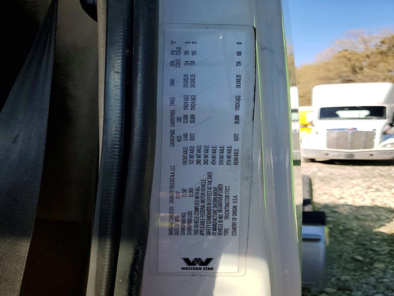 2018 Western Star Conventional 4700SF