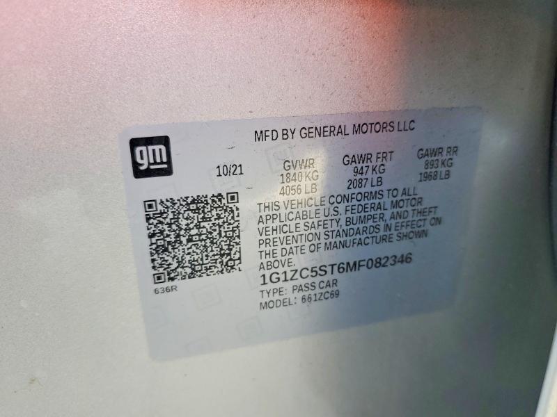 2021 Chevrolet Malibu ls