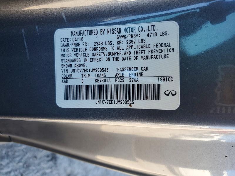 2018 Infi Q60 Pure rwd 2.0t Pure
