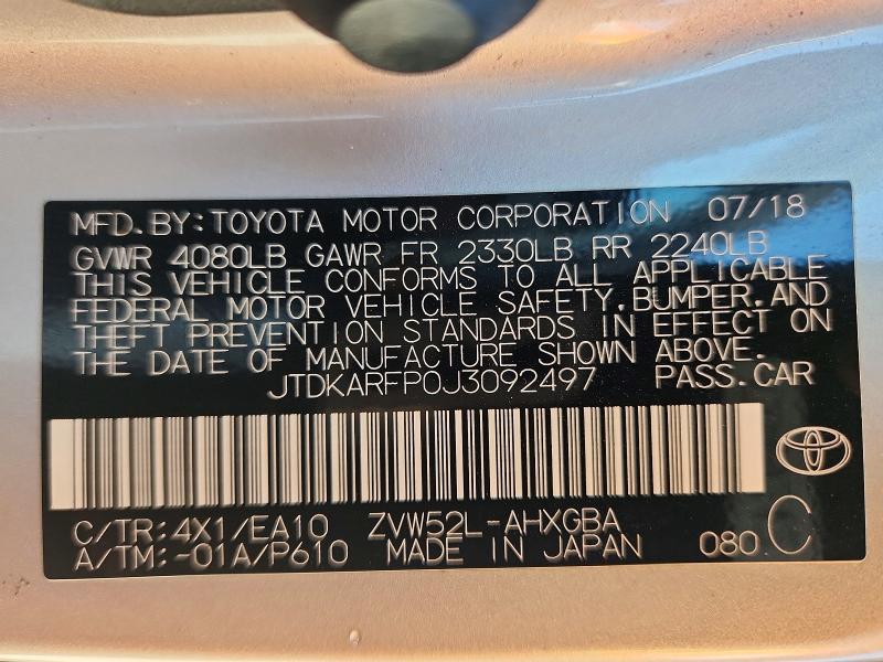 2018 Toyota Prius Prime Advanced