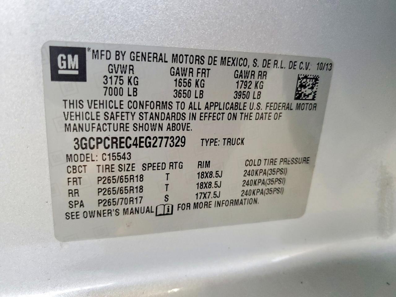 2014 Chevrolet Silverado C1500 LT