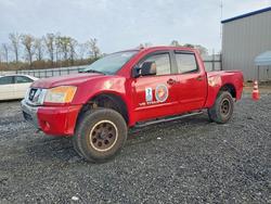 Nissan salvage cars for sale: 2012 Nissan Titan SV