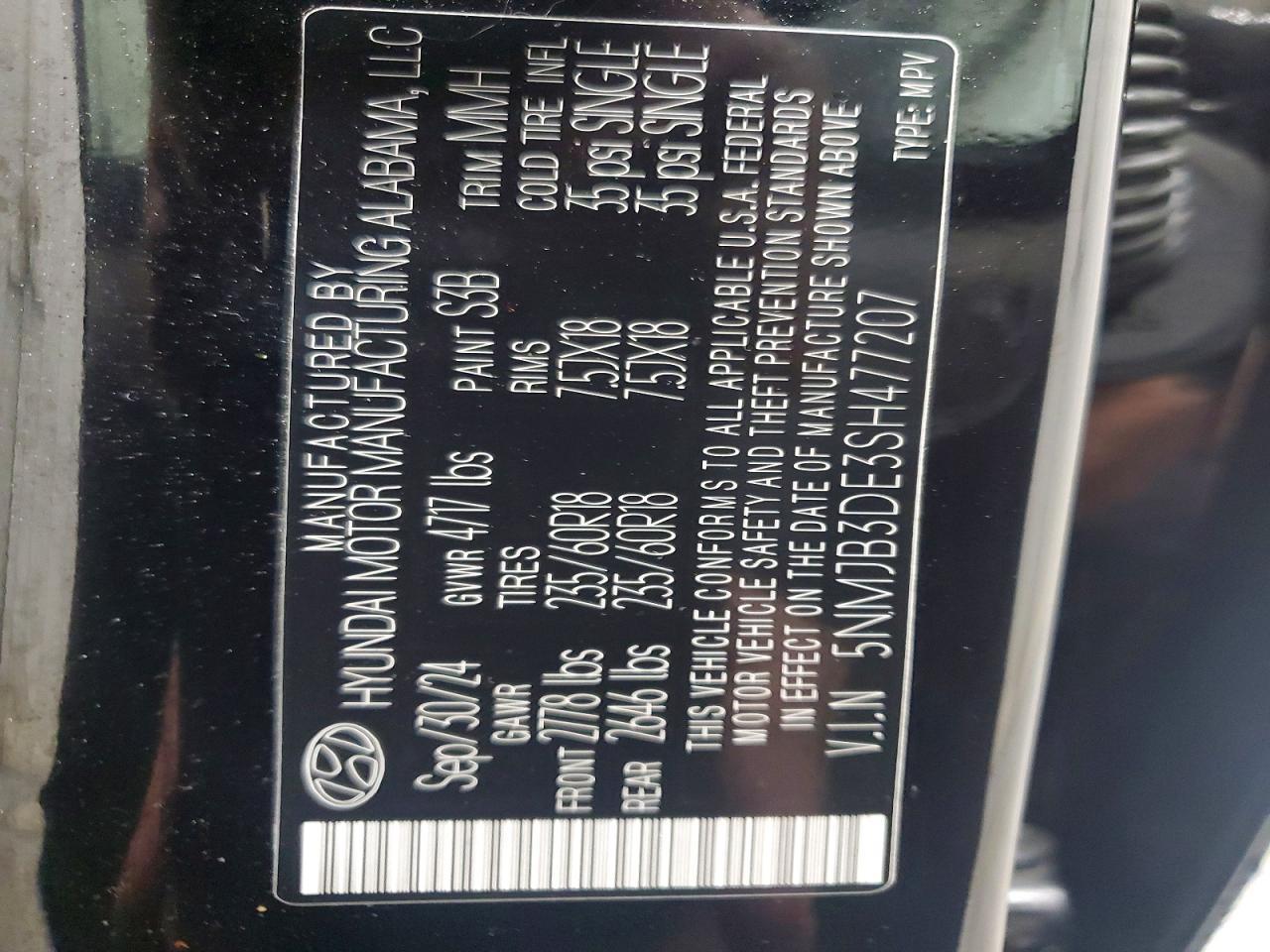 2025 Hyundai Tucson sel