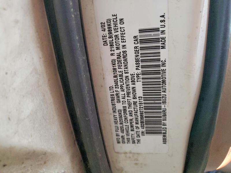 2002 Subaru Legacy Outback 3.0 H6