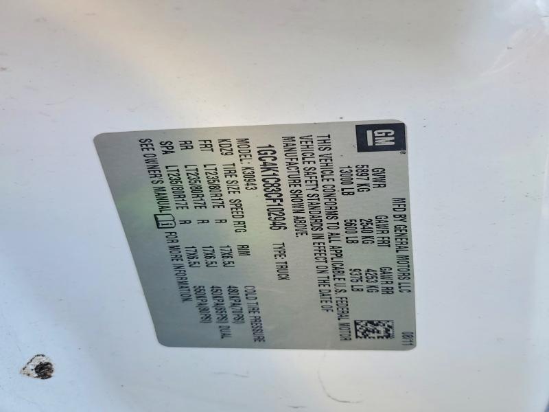 2012 Chevrolet Silverado K3500 LTZ