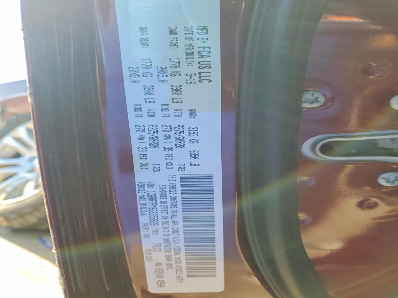 2016 Dodge RAM 1500 Longhorn