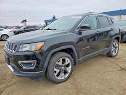 Jeep salvage cars for sale: 2018 Jeep Compass Limited