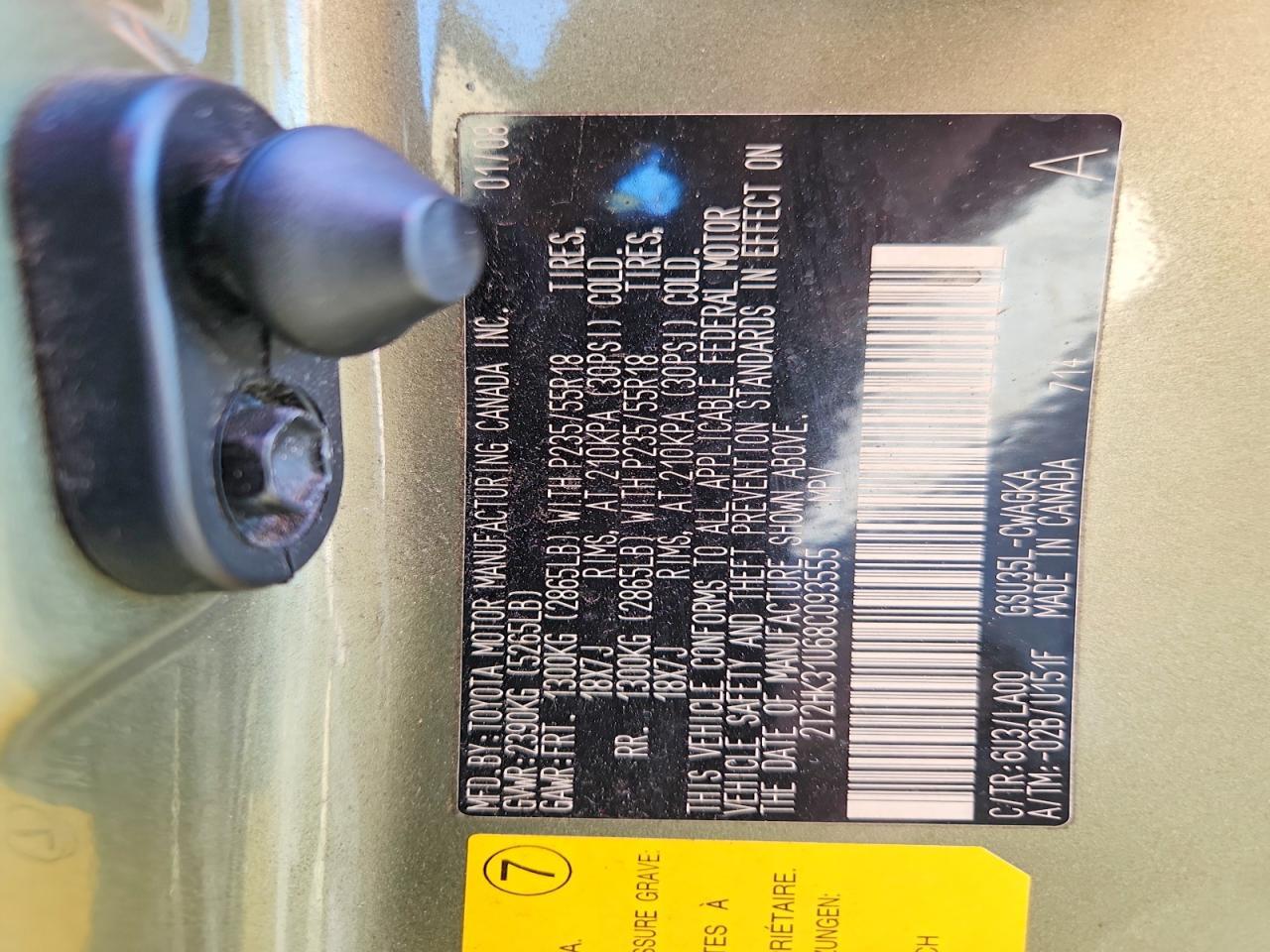 2008 Lexus Rx 350 Base