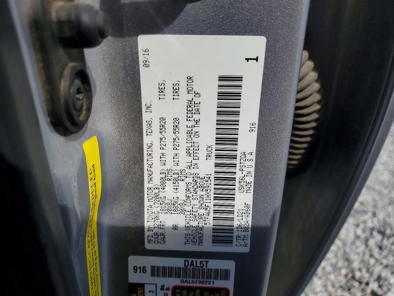 2017 Toyota Tundra 1794 Edition