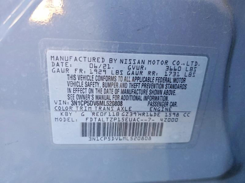 2021 Nissan Kicks sr