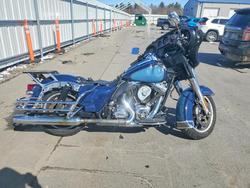 Salvage motorcycles for sale at Windham, ME auction: 2016 Harley-Davidson Flhtp Police Electra Glide