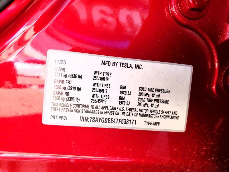 2026 Tesla Model y