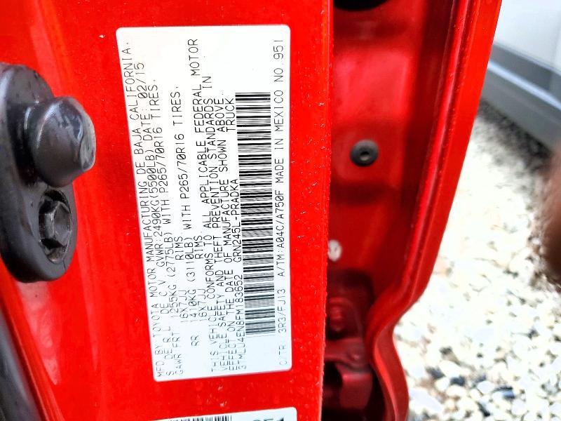 2015 Toyota Tacoma V6