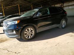Ford Edge Titanium salvage cars for sale: 2020 Ford Edge Titanium
