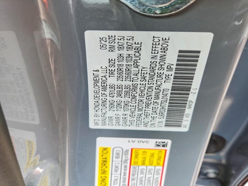 2025 Honda Cr-v exl