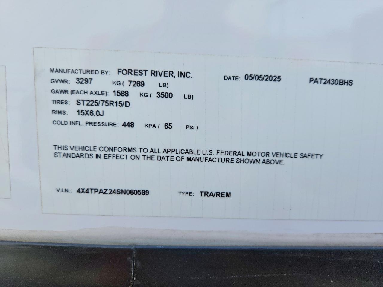 2025 Foresriver 2025 Forest River Palomino Camper