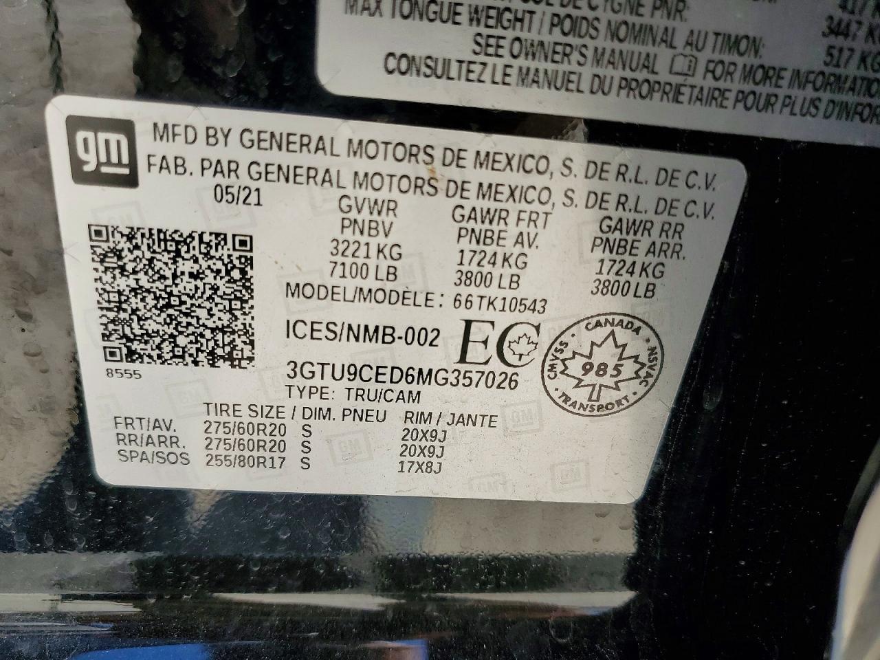 2021 GMC Sierra K1500 Elevation