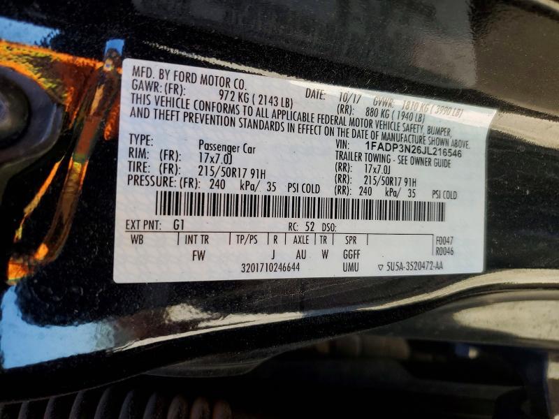 2018 Ford Focus Titanium