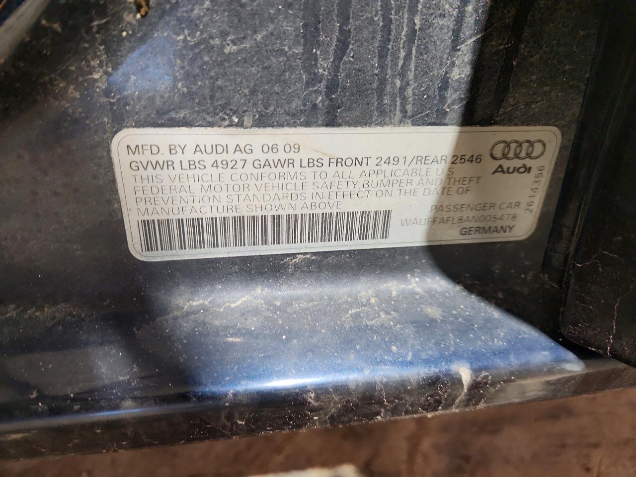 2010 Audi A4 Premium Plus
