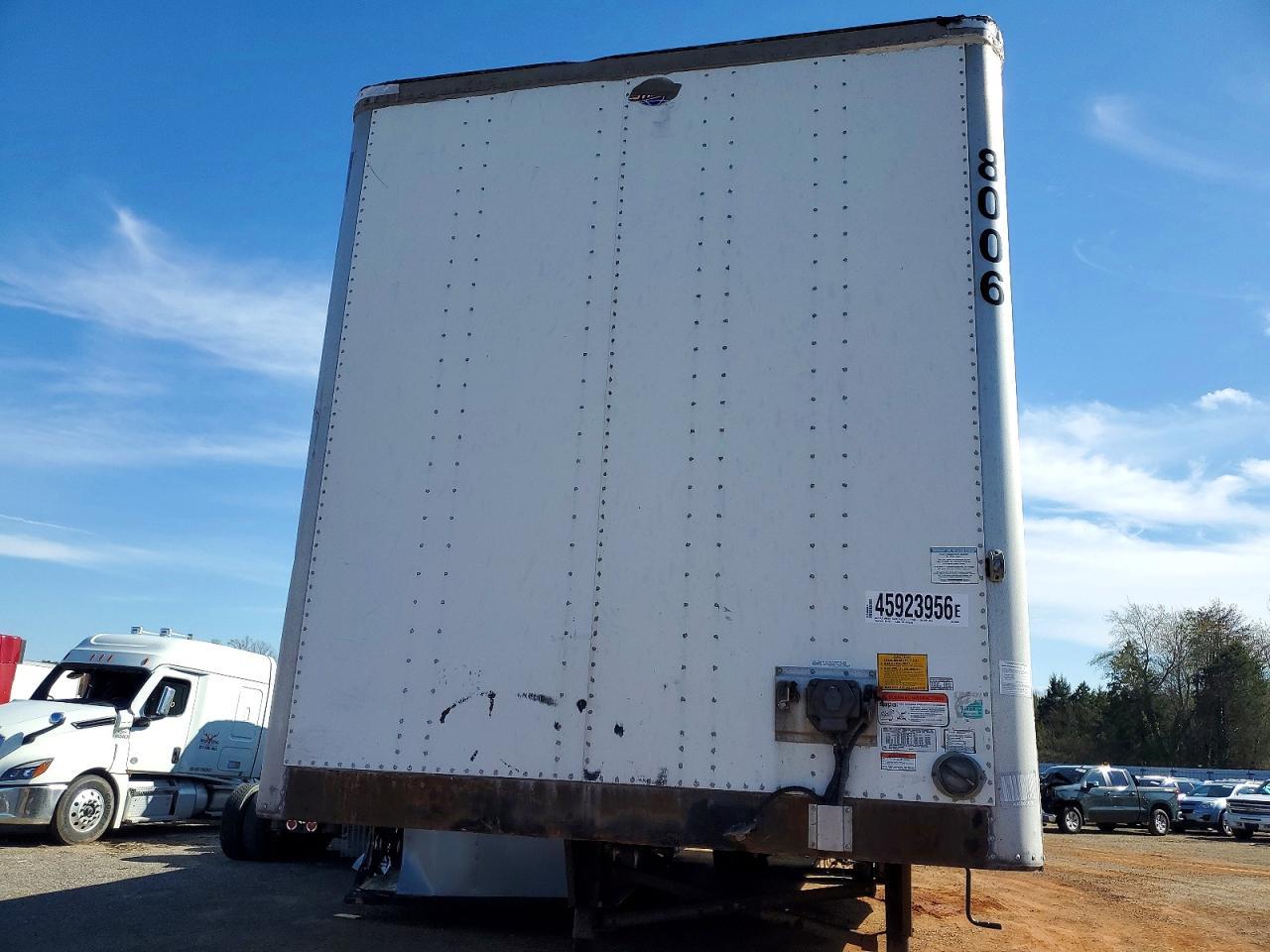 2019 Utility VS2DX DRY Van Trailer