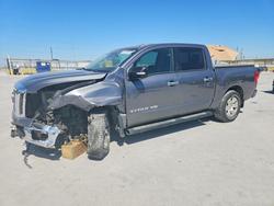 Salvage trucks for sale at Haslet, TX auction: 2018 Nissan Titan SV