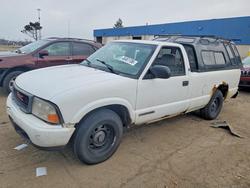 Salvage trucks for sale at Woodhaven, MI auction: 1998 GMC Sonoma