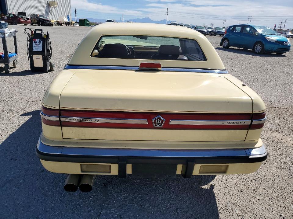 1990 Chrysler Tc by Maserati