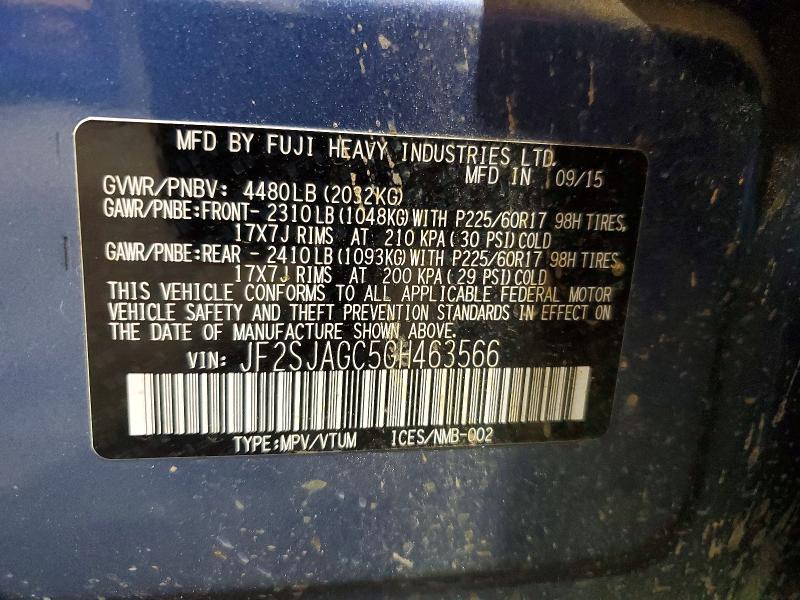 2016 Subaru Forester 2.5i Premium