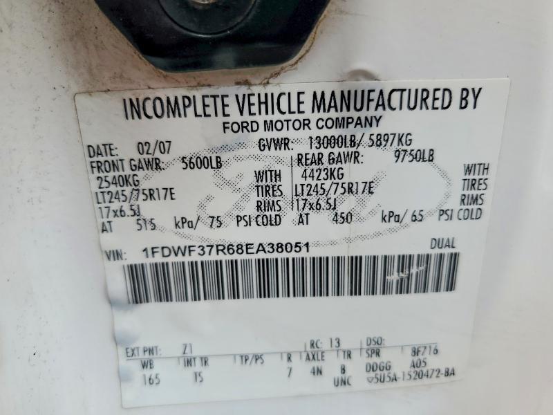 2008 Ford F350 Super Duty Flatbed Truck