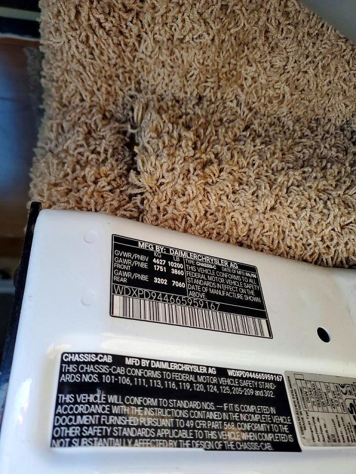 2007 Dodge Sprinter Recreational Vehicle