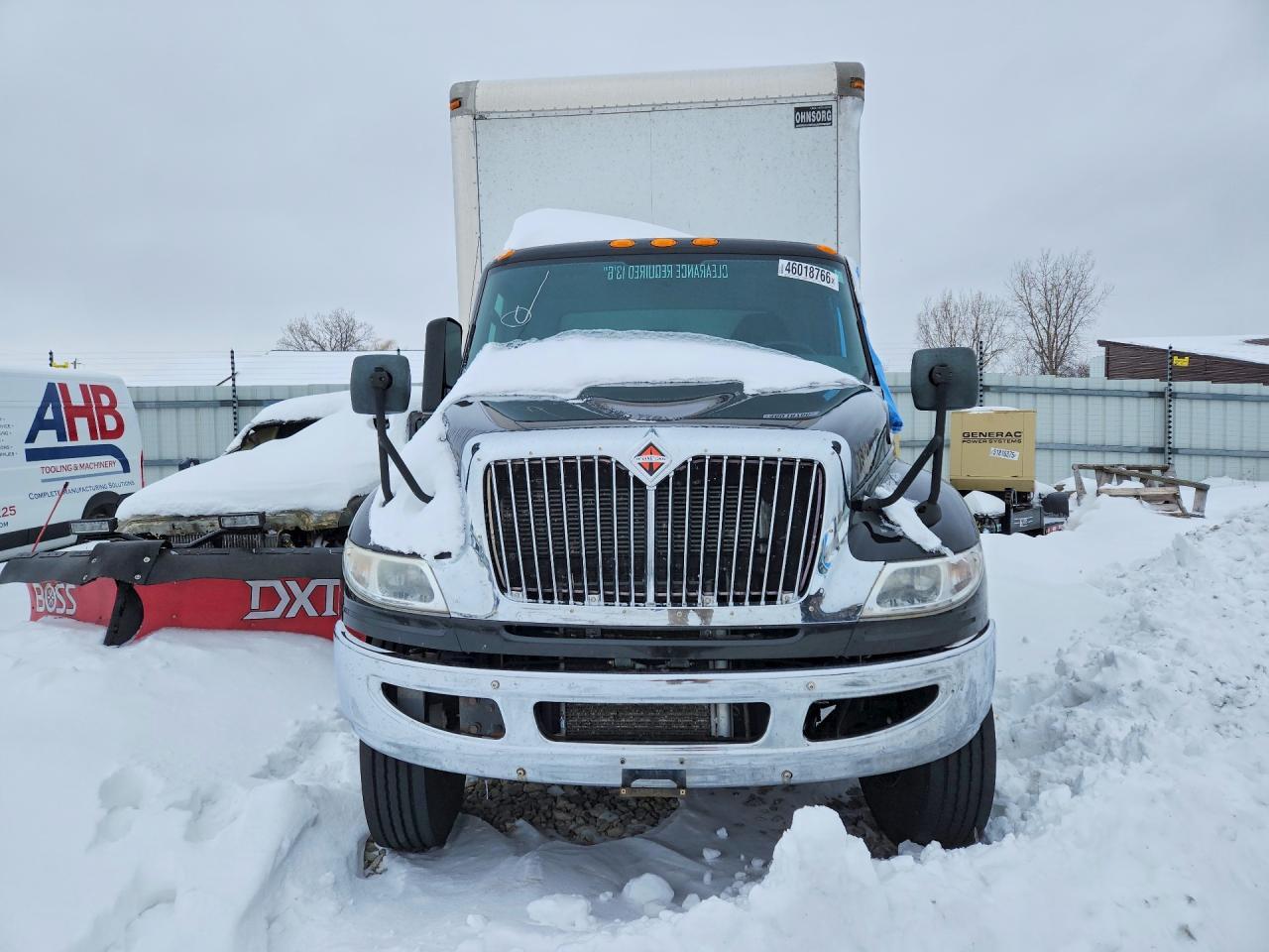 2021 International MV607 BOX Truck