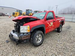 Salvage trucks for sale at Wayland, MI auction: 2008 Chevrolet Silverado K2500 Heavy Duty