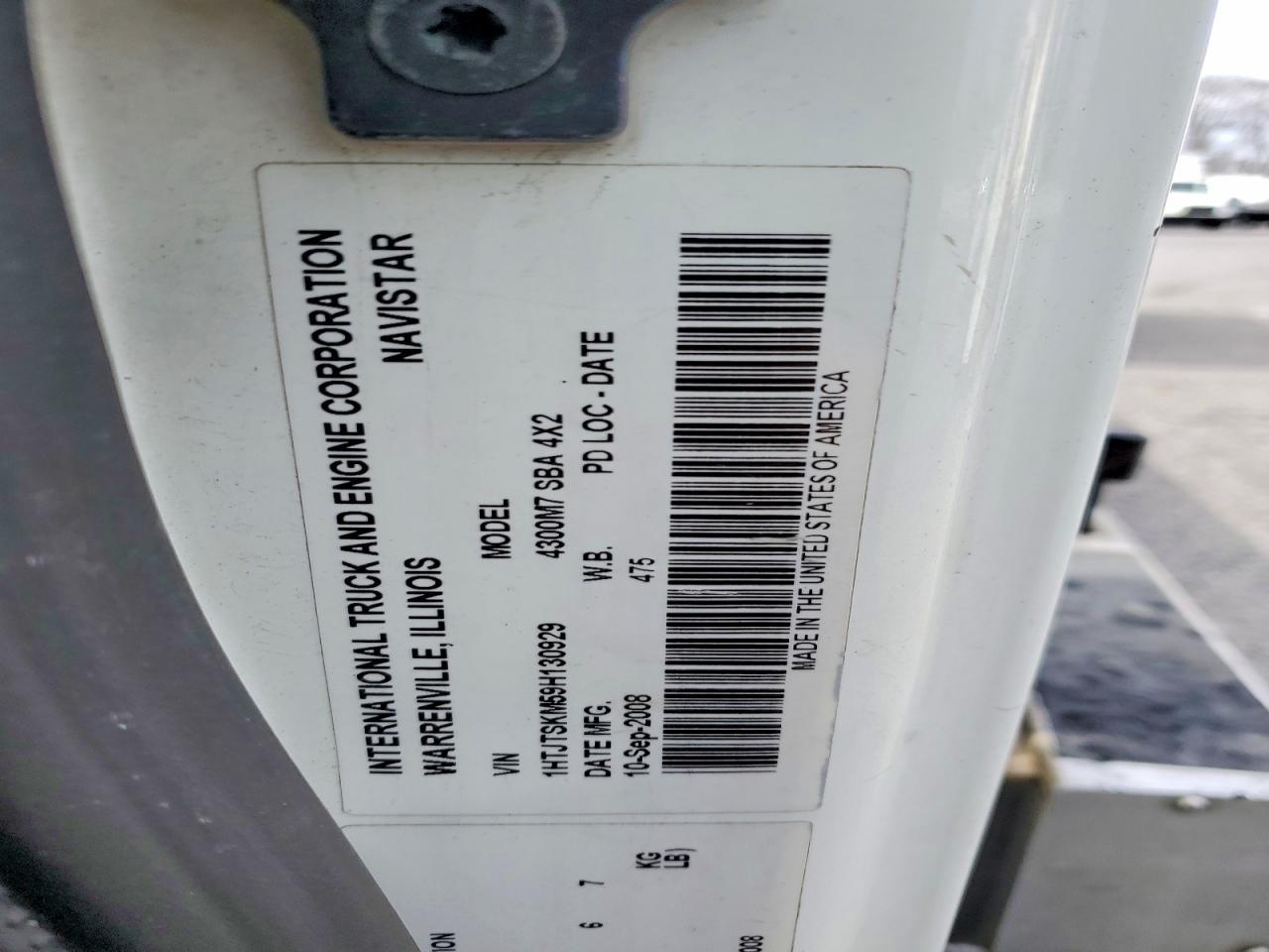 2009 International 4300 Rollback TOW Truck