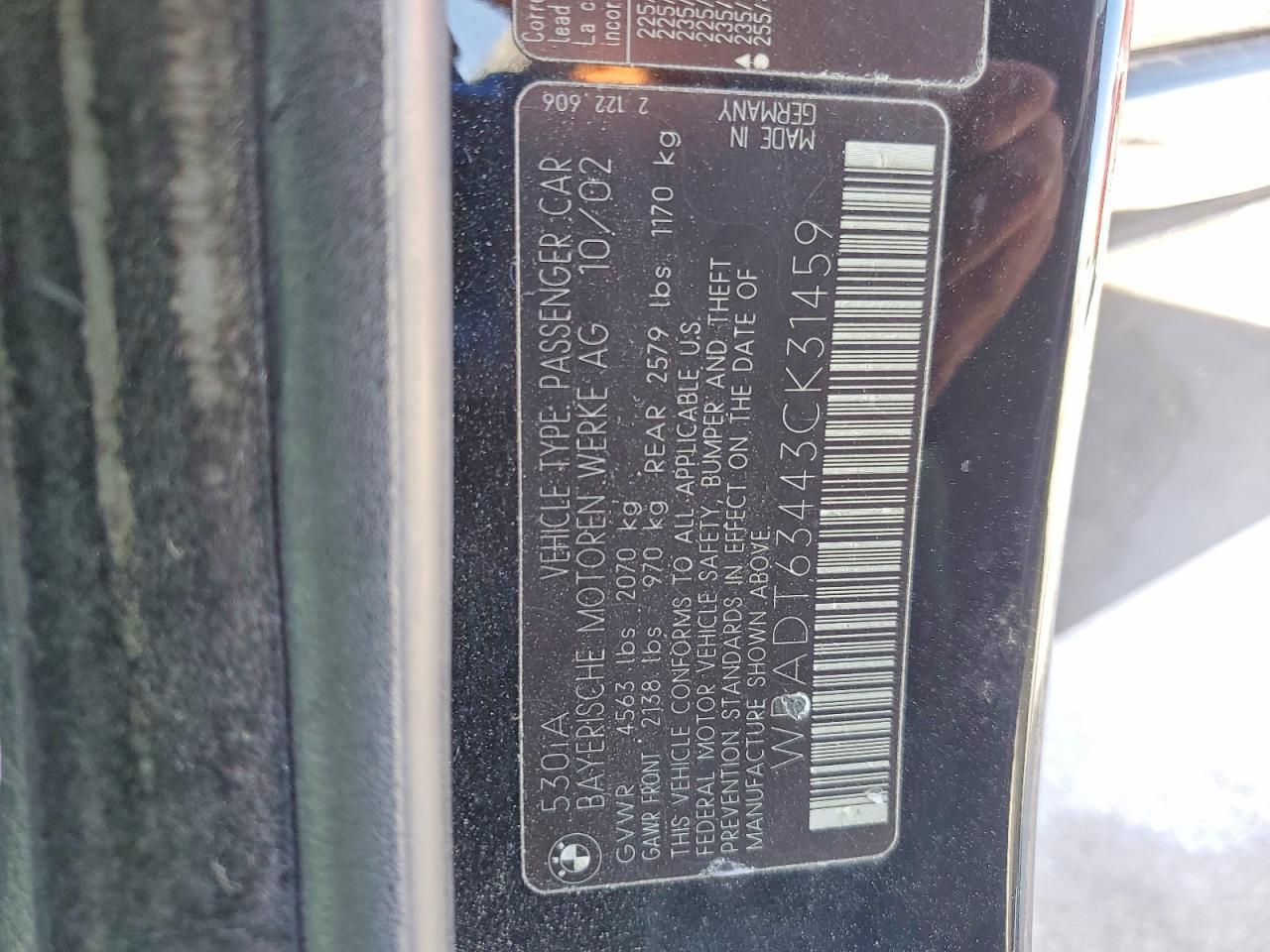 2003 BMW 530 i Automatic