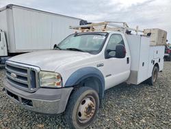 Ford F550 salvage cars for sale: 2006 Ford F550 Super Duty Utility / Service Truck