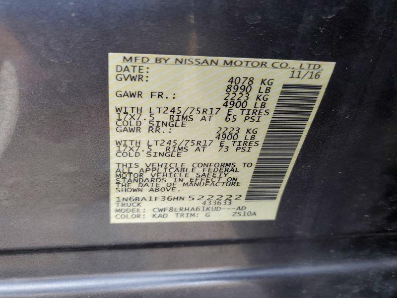 2017 Nissan Titan XD S