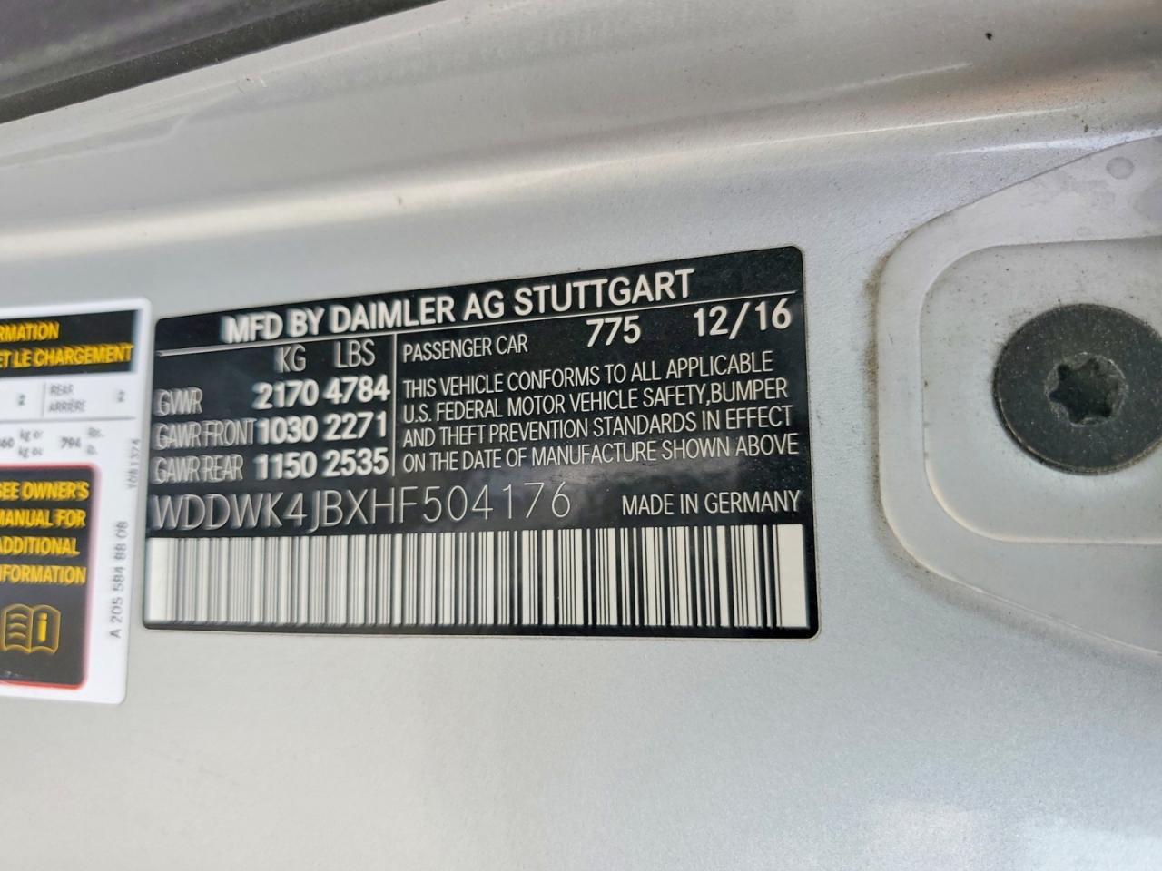 2017 Mercedes-Benz C300