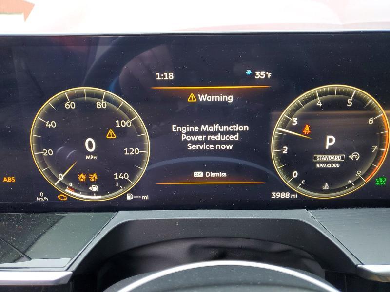 2025 Infiniti Qx80 Sensory