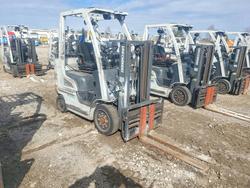 Salvage trucks for sale at Des Moines, IA auction: 2015 Unicariers 2015 Nissan MCP1F2A20LV Forklift
