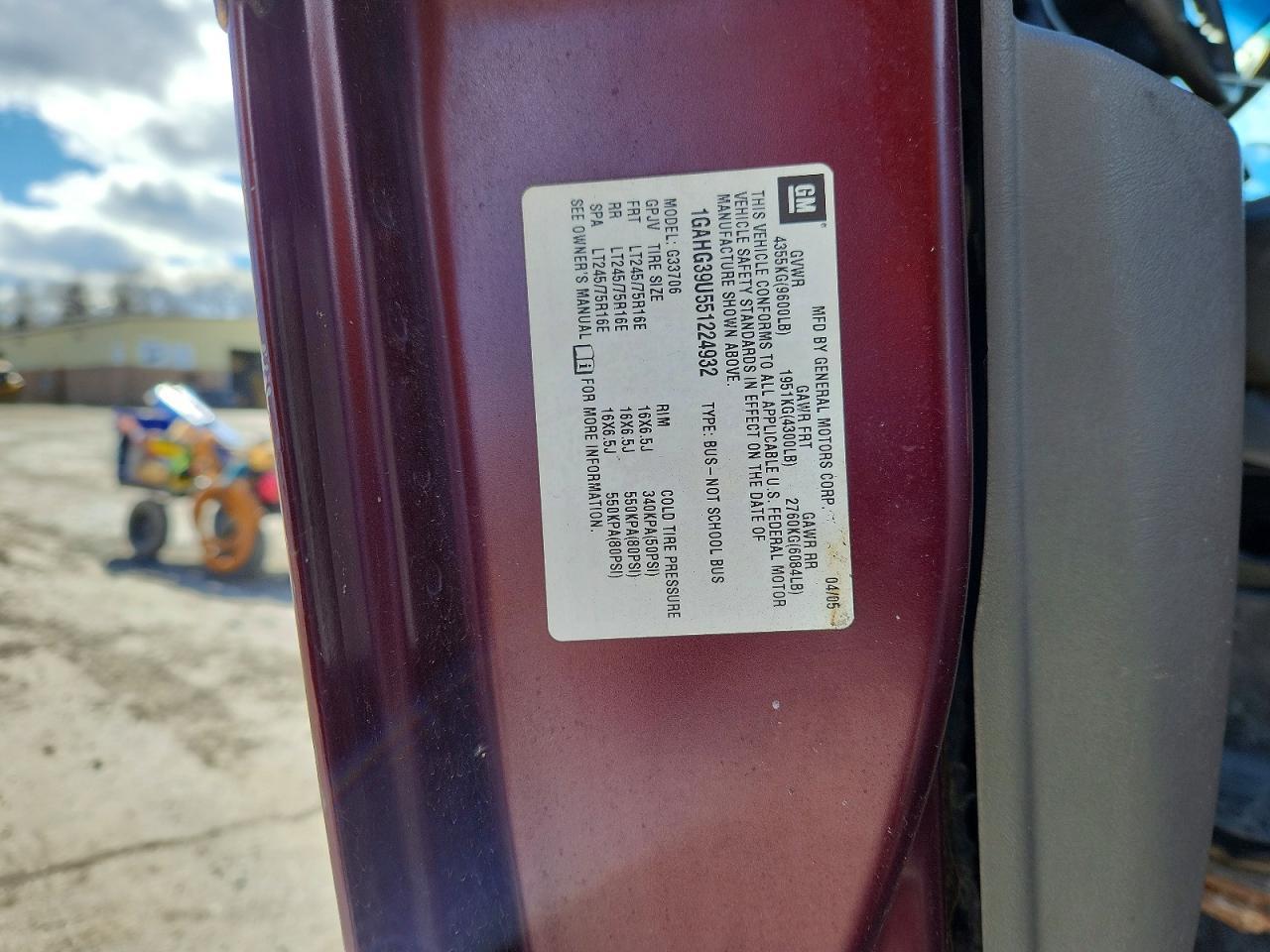 2005 Chev Express
