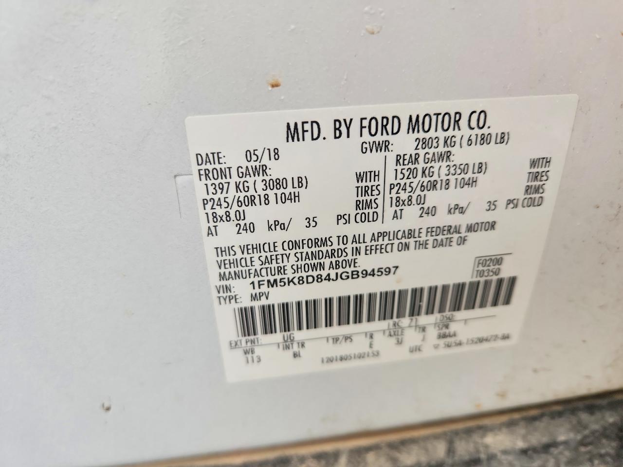 2018 Ford Explorer xlt