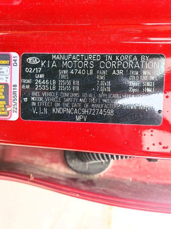 2017 KIA Sportage ex