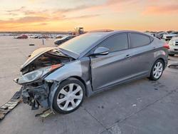 Vehiculos salvage en venta de Copart Grand Prairie, TX: 2013 Hyundai Elantra Limited